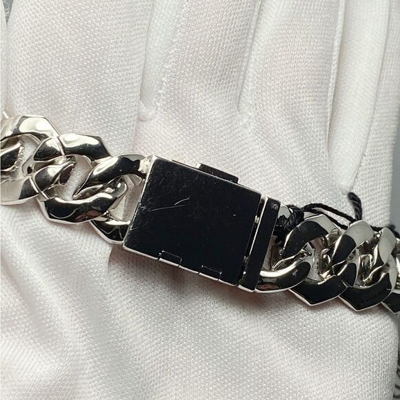 Darkai 18K White Gold-Plated & Cubic Zirconia Chain Bracelet - Picture 12 of 12